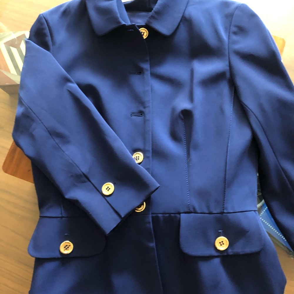Sandra Angelozzi Dress & Suit Jacket Blue